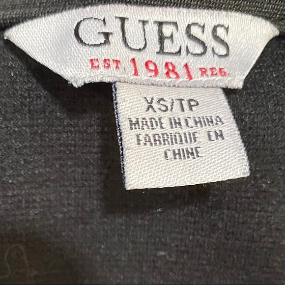GUESS Black Flare Waist Tank - Picture 4 of 4